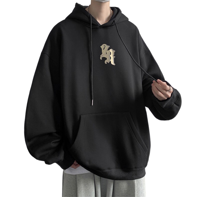 ！发泡印花！连帽圆领卫衣男装港风帽衫男LM119-P35,男装卫衣,电商B367
