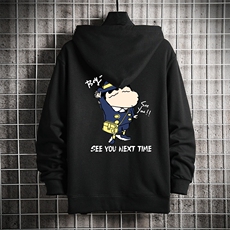 KS21240-P38连帽开衫卫衣男运动外套大码班服网格，男装卫衣，电商A040A