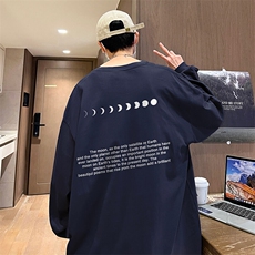 抖音得物供货量大从优可提供视频美式长袖T恤CT783特P25，男装T恤，电商A486-1
