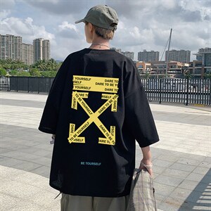 Q11127-P30 春夏季七分袖t恤男大码五分袖男短袖中袖图片
