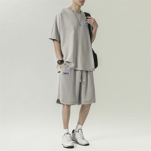 夏季薄款速干运动篮球服套装夏天男士休闲短裤男装TZ18-特批-70图片