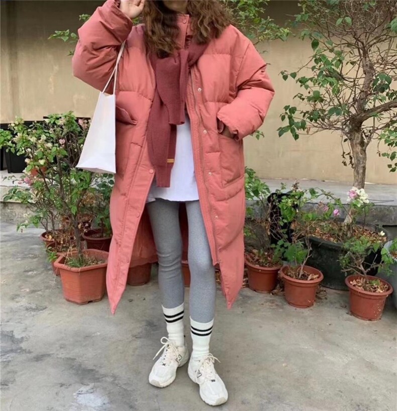 围巾款5色羽绒服，女装羽绒服，12PJL