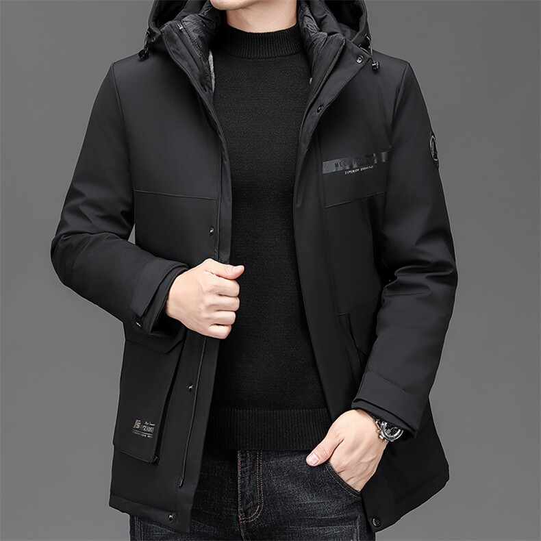 NN8306钱塘2020-3冬季厚款商务休闲简约中年男士羽绒服P225,男装羽绒服,钱塘207-3