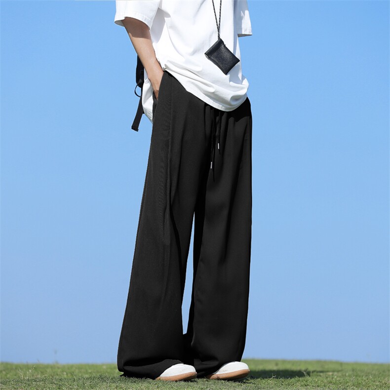 K7994-P42 2024夏季新款宽松运动裤男士美式潮牌直筒休闲裤 现货图片