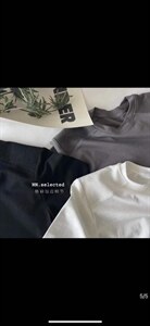 夏季新款垫肩T图片