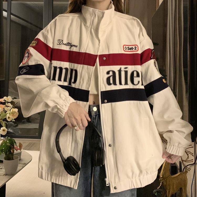 A157-P90飞行员外套春秋款棒球服复古港风百搭工装夹克,男装夹克,星座911