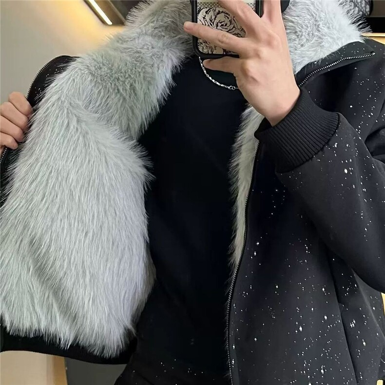 DD337P115美式复古座山雕棉服,男装棉衣,电商B323A