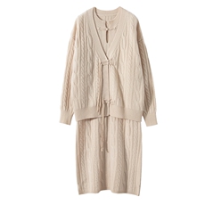 2025年秋季新款百搭套装，女装套装/套裙，宏杨羊绒