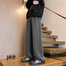 8XL-M羊羔绒运动裤宽松束脚棉裤加厚保暖休闲裤卫裤K9105P58控78，男装休闲裤，电商D206-1