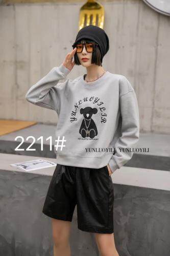 2021春季新款卫衣，女装卫衣/绒衫，云落伊里