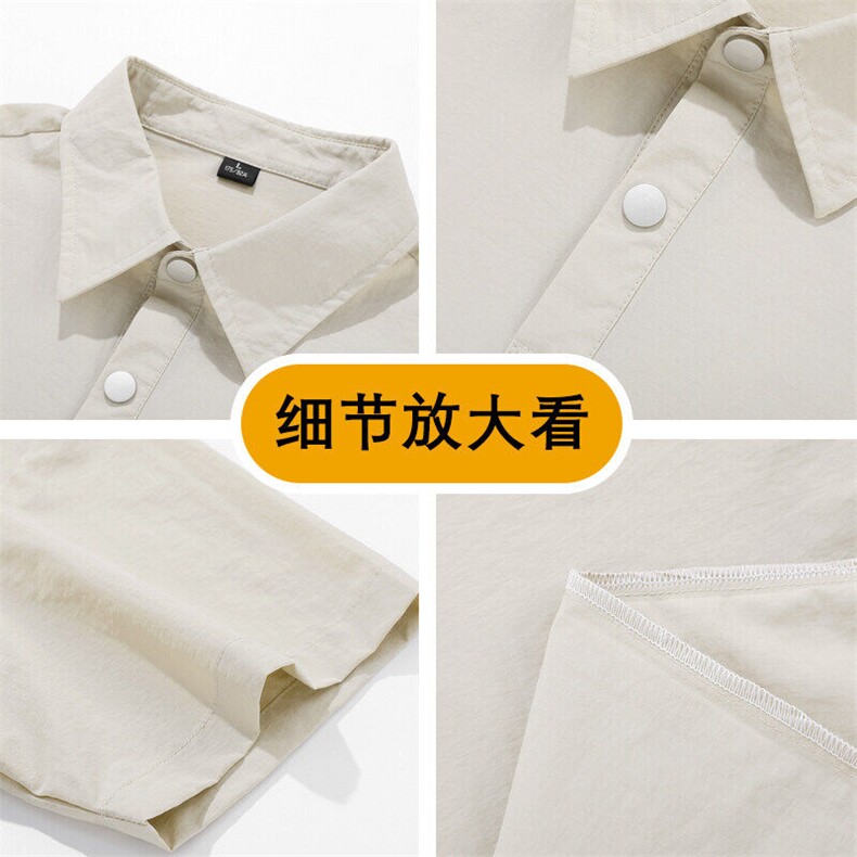 短袖t恤男2025新款夏季美式重磅polo衫休闲半袖上衣潮JS5067-P35,男装Polo衫,星座610（原A335）