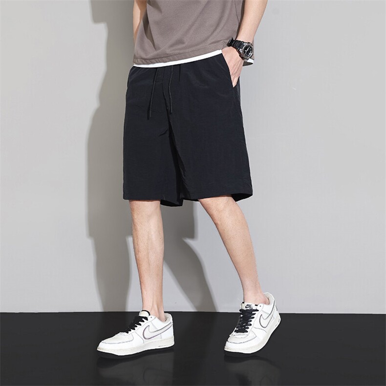 美式高街潮牌休闲短裤潮流宽松五分裤A161-682-P21,男装牛仔裤,电商A161