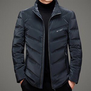 BAMJ-6811钱塘2020-2冬季厚款商务休闲中年男士百搭羽绒服P200,男装羽绒服,钱塘207-2