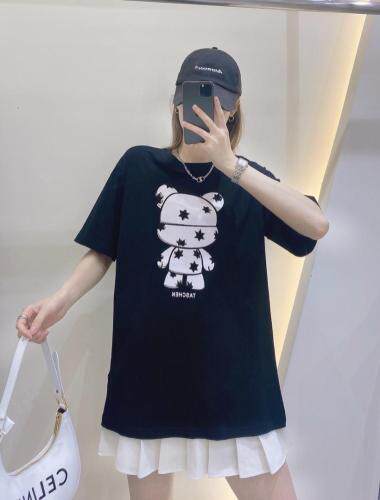 新款短T，女装，米社