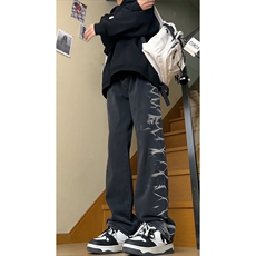 欧美hiphop直筒牛仔裤美式复古阔腿裤垂坠感xz310a-4-nz15，男装牛仔裤，星座310A-4