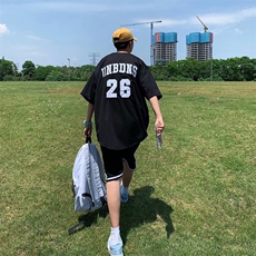 套装男短袖上衣五分裤2021夏季新款港风痞子帅气男装潮流W751-P55，男装休闲套装，星座412-2