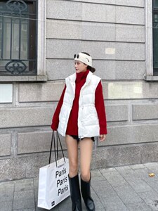 现货 羽绒马甲图片