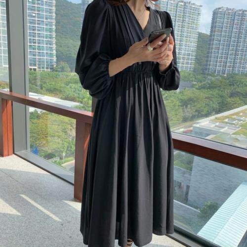 春季新款，素色连衣裙，女装连衣裙，郭郭家