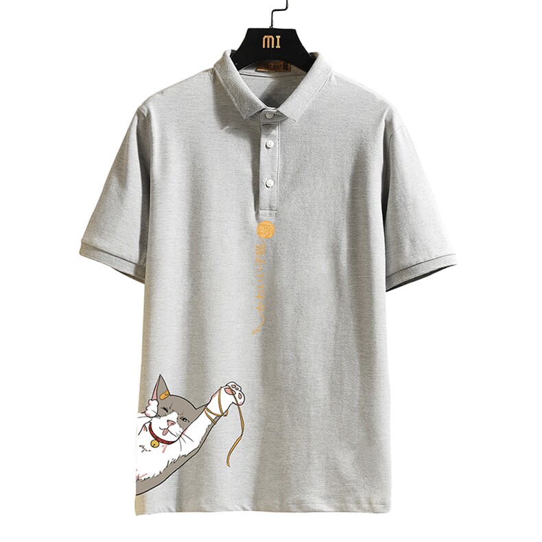 PL57013-P35翻领短袖polo衫男大码胖子半袖t恤男有领保罗衫,男装Polo衫,电商A040A