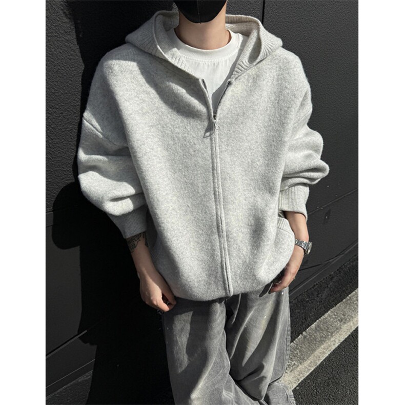 气质潮流简约原宿慵懒ins流行日系开衫毛衣百搭时尚文艺MQ82，男装针织衫/毛衣，星座1116A（原606A-3）