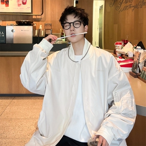 ！2023秋季新款重工刺绣男士棒球服夹克百搭上衣JK187P75控98