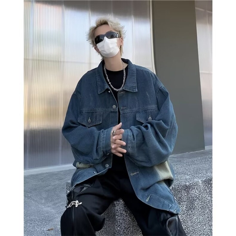 2023美式秋季夹克新款男时尚潮外套N2103P58,男装夹克,星座1116-2
