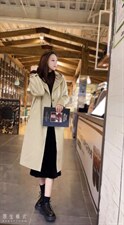 秋季新款呢料，其它，倾城伊人