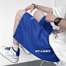 短裤男士夏季休闲运动外穿五分潮牌ins裤DX53P25图片