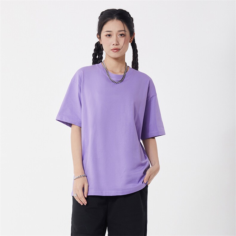 重磅 32支双纱 240g  14色 团体班服情侣T恤圆领卫衣图片