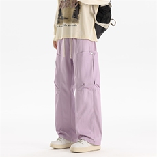 中性男女大码阔腿直筒休闲工装裤xz405-k2008-p55控69，男装工装外套，星座405