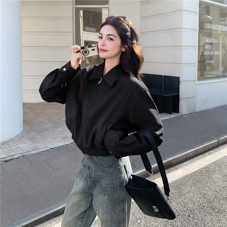 已出货春装新款~皮衣外套女1楼南36-39吾爱衣-A2515-P145-K258,女装皮衣,1C083