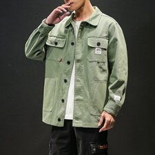 2021日系马切达秋季大码新男休闲潮牌夹克夹克外套J957-P65，男装夹克，电商A001