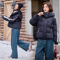 短款羽绒服女款2025新款冬季小个子品牌时尚洋气高端百搭轻薄外套，女装羽绒服，悠米
