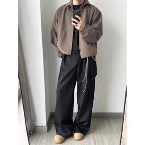 【有货】哈林顿外套男高级感痞帅美拉德翻领夹克XZ256CC-特P68图片