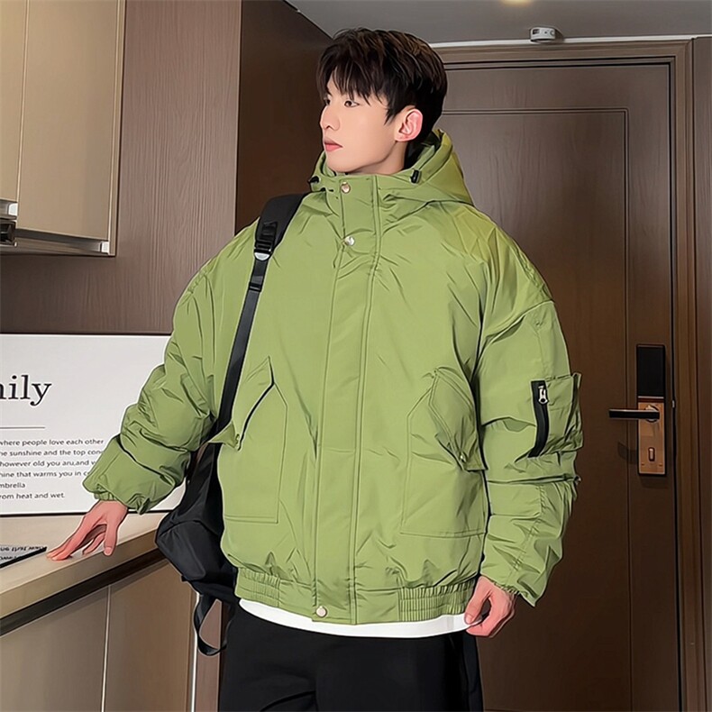 棉衣男ins潮牌潮流宽松休闲百搭棉服连帽复古棉袄MF1003-P100,男装棉衣,电商B381（原B382）