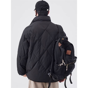 (网图)假两件羽绒服轻薄帅气休闲立领工装羽绒服 313B-A5811-P230图片