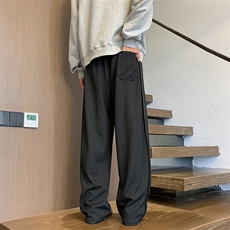 2025秋季新款内景美式仿牛仔直筒裤M-5XLHK25829-特P40，男装休闲裤，电商A022