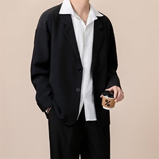 潮流原宿ins慵懒休闲西服外套男士春秋新款2844P55，男装西服，星座410-2