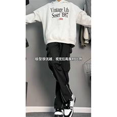 美式机能冲锋裤子男款春秋休闲长裤潮牌直筒工装裤KZAM532-P55，男装休闲裤，星座1007（原301D）