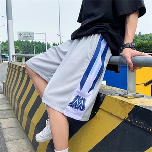 短裤男夏季男休闲五分裤直筒男裤子夏薄款运动裤卫裤 K3417-P24图片