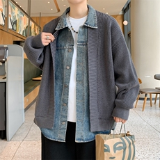 2024【新品】新品针织开衫男士休闲外套上衣1018-1-M690-P85，女装短外套，星座1018-1​