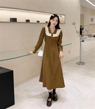 韩版时尚连衣裙，女装连衣裙，E莎