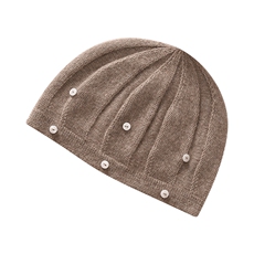 时尚保暖山羊绒八角毛圈帽冬季必备潮流单品，帽子，蒙娇羊绒