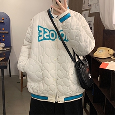 MY209-P135爱心特种绣绗棉毛巾绣花撞色棒球服潮牌中性棉服，男装棉衣，星座1408-1