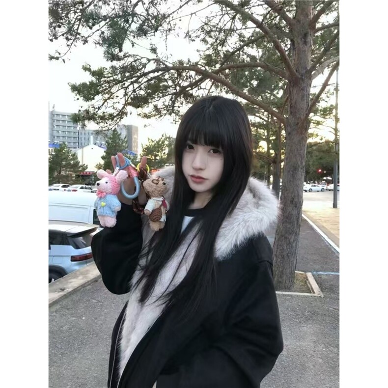 座山雕棉衣棉服女款2025新款冬季派克服小个子棉袄加绒加厚外套潮,男装棉衣,星座506A