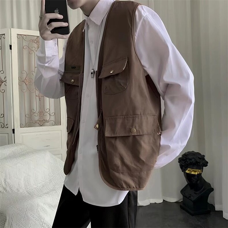 男春季新款韩版潮流马甲B00P32,男装背心/马甲,星座1116-2
