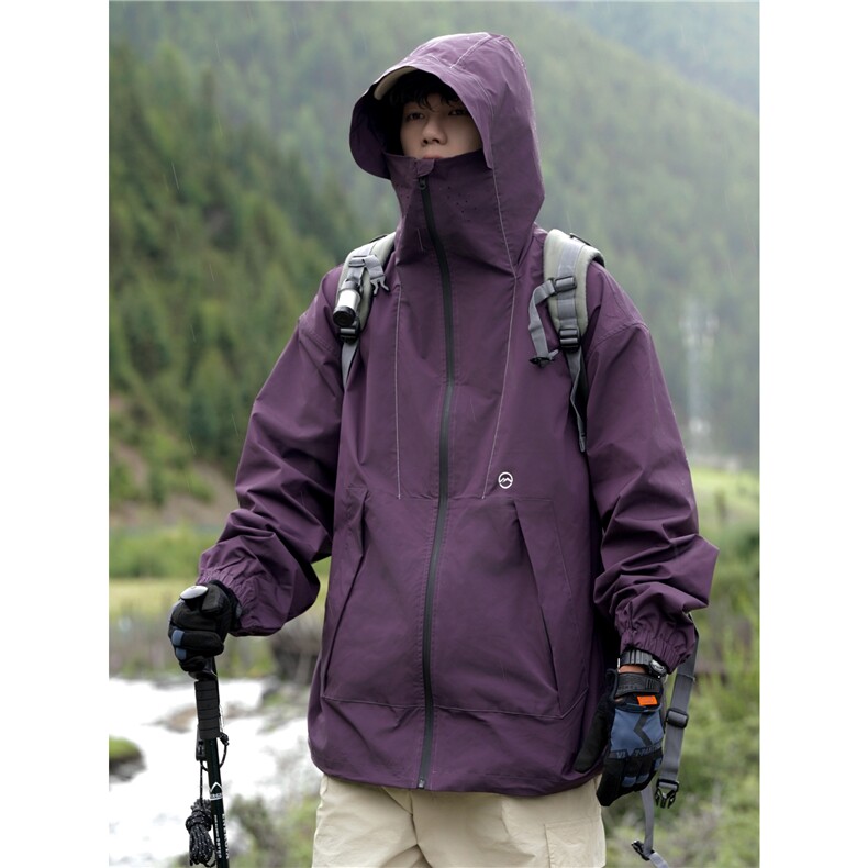 备货一万抖音得物三防工艺精品冲锋衣夹克JK669特P65-X128,男装夹克,星座215-2（原311A-2）