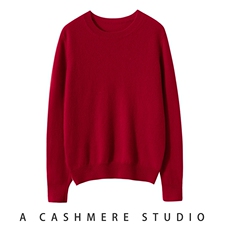 商务休闲baby小山羊绒衫男圆领针织衫宽松打底衫内搭秋冬保暖毛衣，女装羊绒衫，澳冬特羊绒