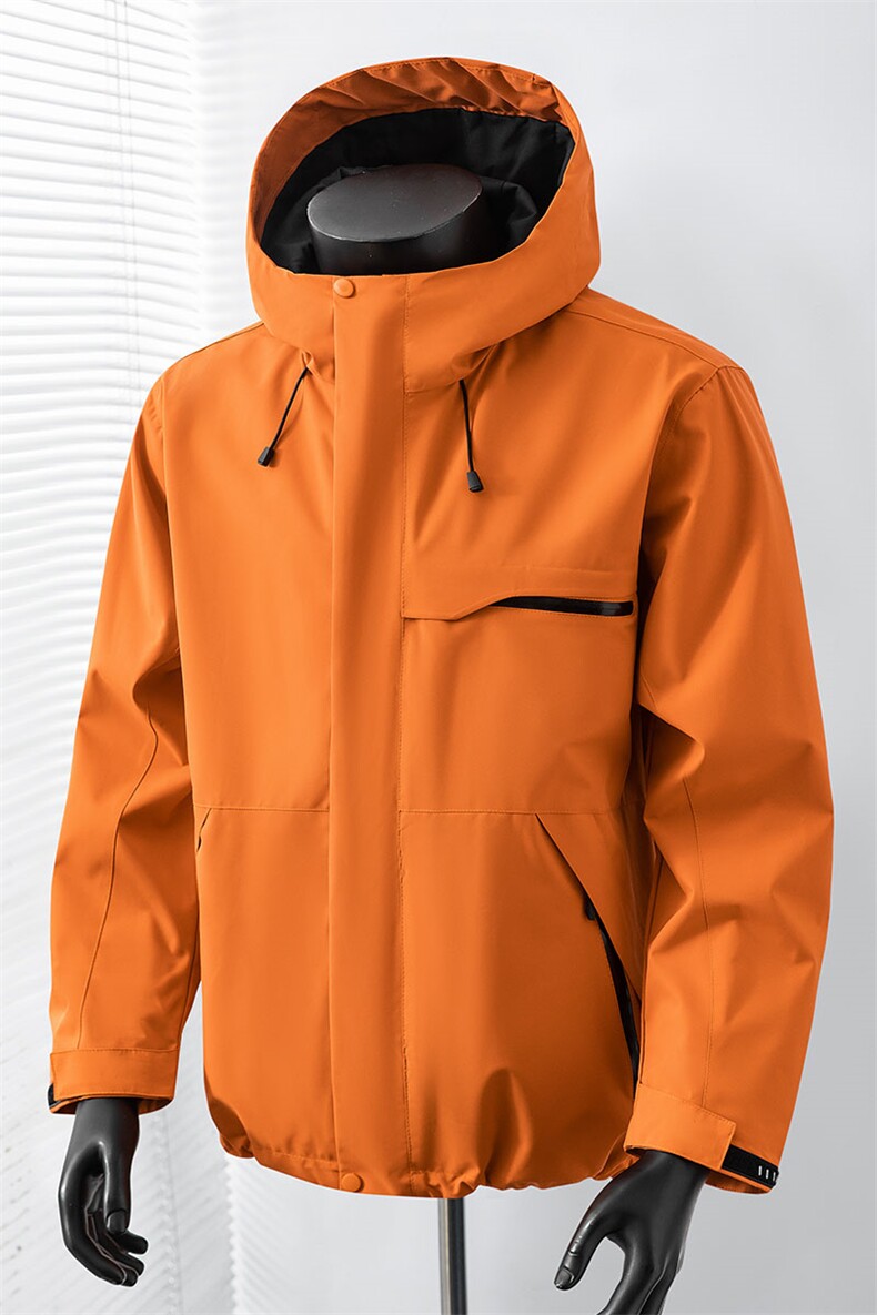 2026春季新款男女同款高品质户外登山服青少年学生冲锋衣夹克外套,男装夹克,星座1402-1