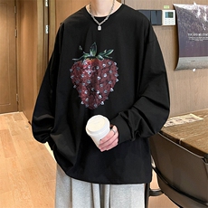 抖音得物供货量大从优可提供视频美式长袖T恤CT798特P25，男装T恤，电商A486-1